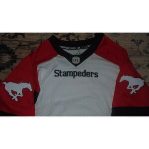Calgary Stampeders CFL Adidas Jersey Mens Size Large
